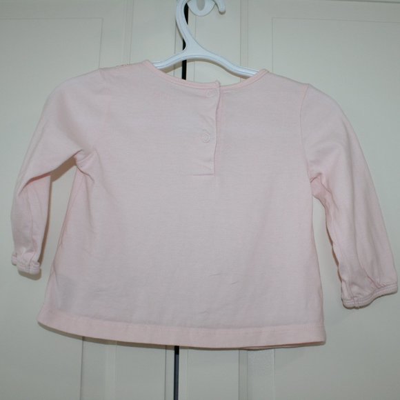 5/$20 Baby girl long t-shirt bunny 6-12 months - Picture 10 of 13